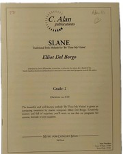 Full Score Concert Band Slane Elliot Del Borg...