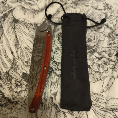 Deejo Lion Engraved Collectables Pocket Knife 37g   Limited Edition. 