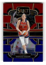 2024 Panini Select WNBA Stefanie Dolson Prizms Red and Blue #/399 #9