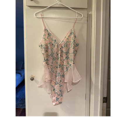 Victoria's Secret lace up Bodysuit rare vintage 1990s 90schic never worn