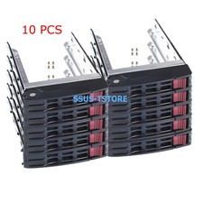 Lot of 10x Supermicro Gen-3 2.5in SFF Hard Drive Bracket Caddy Tray SSD Carrier
