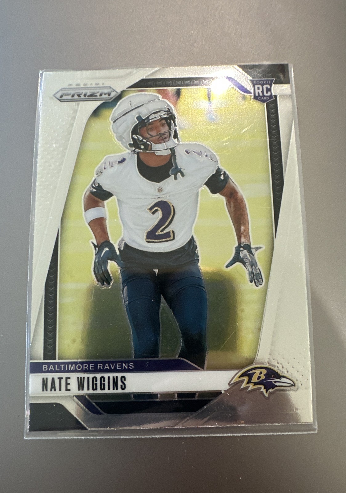 2024 Panini Prizm - Rookies Nate Wiggins #380 (RC)