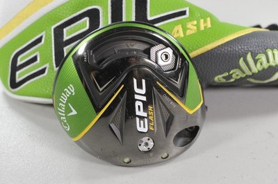 LEFT HANDED Callaway Epic Flash Sub Zero 10.5* Driver HEAD ONLY  #219478