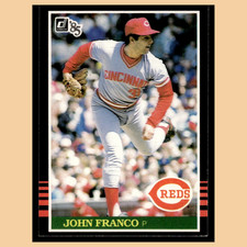 John Franco Rookie #164 1985 Donruss Cincinnati Reds Baseball Card MLB NM. rookie card picture