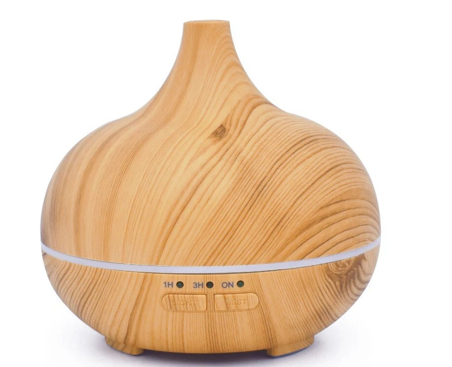 Oil Aroma Diffuser Aromatherapy LED Essential Ultrasonic Humidifier Air Purifier