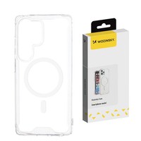 Wozinsky Clear Corner Case Magsafe FüR Samsung Galaxy S24 Fe, Transparent