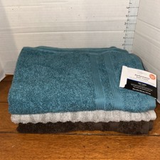 3 Mainstays Large Bath Towels Cotton 30x54 NW...