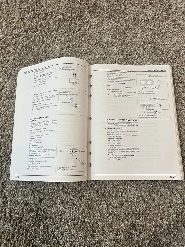 Manual de serviço de reparo Honda CBR600RR 2007 2008 - Imagem 3 de 4