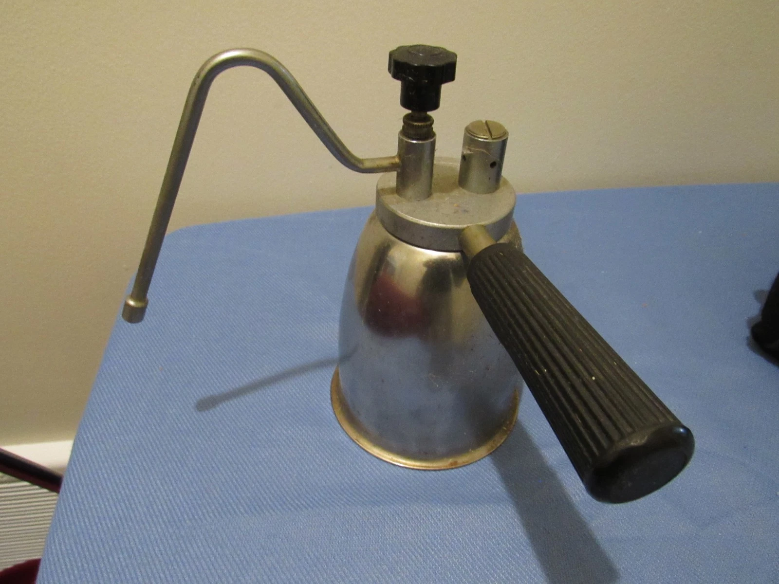 VINTAGE STOVE TOP MILK FROTHER STEAMER ~ PULCINELLA VESUBIO ITALY,
