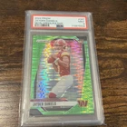 2024 Panini Prizm - Jayden Daniels (RC) #347 Neon Green Pulsar Prizm, PSA 9