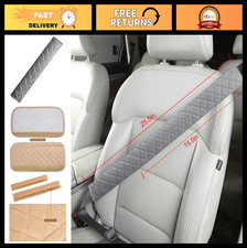 Extra Long Soft Seatbelt Covers For Adults Kids - Car Shoulder Neck Protector