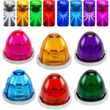 LED BIG Watermelon Lights Side Marker Clearance Brake Turn Signal Truck Trailer