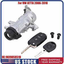 Ignition Switch Lock Cylinder Assembly For Vw Jetta 2006-2018 W Remote Key Us Ignition Switch Lock Cylinder Assembly For Vw Jetta 2006-2018 W Remote Key Us