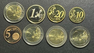 Italy Mixed Years & Denominations Minor Coins: Lot of 8 9606685