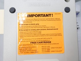 Vtg 1982 Intellivision II Model 5872 Composite MOD New Caps seller reconditioned