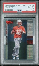 2000 Ultimate Victory 146 Tom Brady Rookie Rc 2000 Psa 8 2000 Ultimate Victory 146 Tom Brady Rookie Rc 2000 Psa 8
