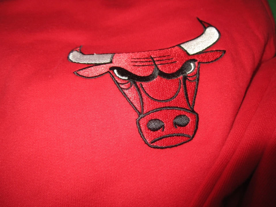 NEW NBA CHICAGO BULLS MENS JOGGER SWEAT PANTS RED 4XL - Image 2 of 4