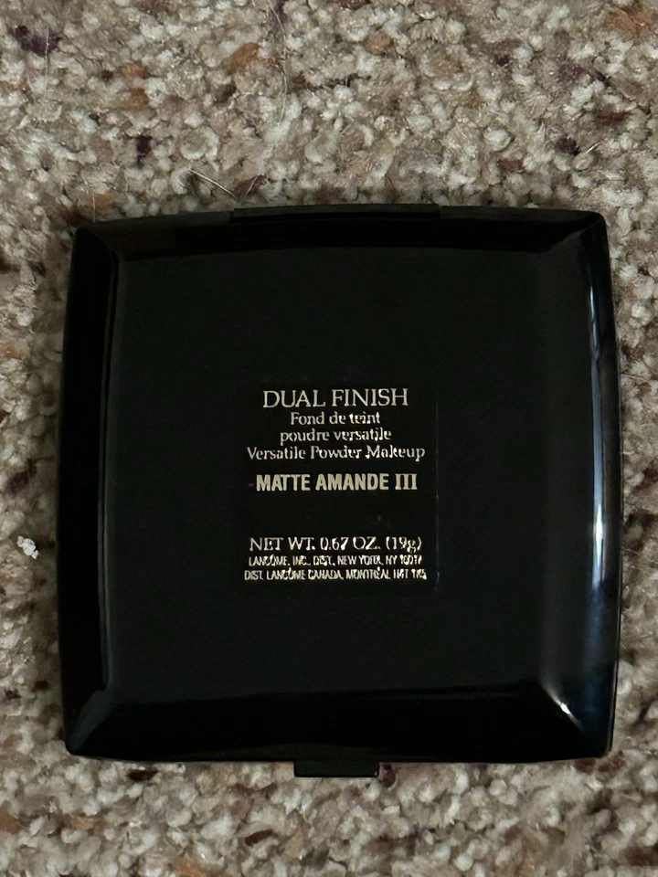 Lancome Dual Finish Versatile Powder Makeup MATTE AMANDE III 0.67 oz RARE *READ - Image 3 of 4