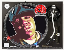 Notorious B.I.G. - 7"-12" DJ slipmat for LP turntable record player 