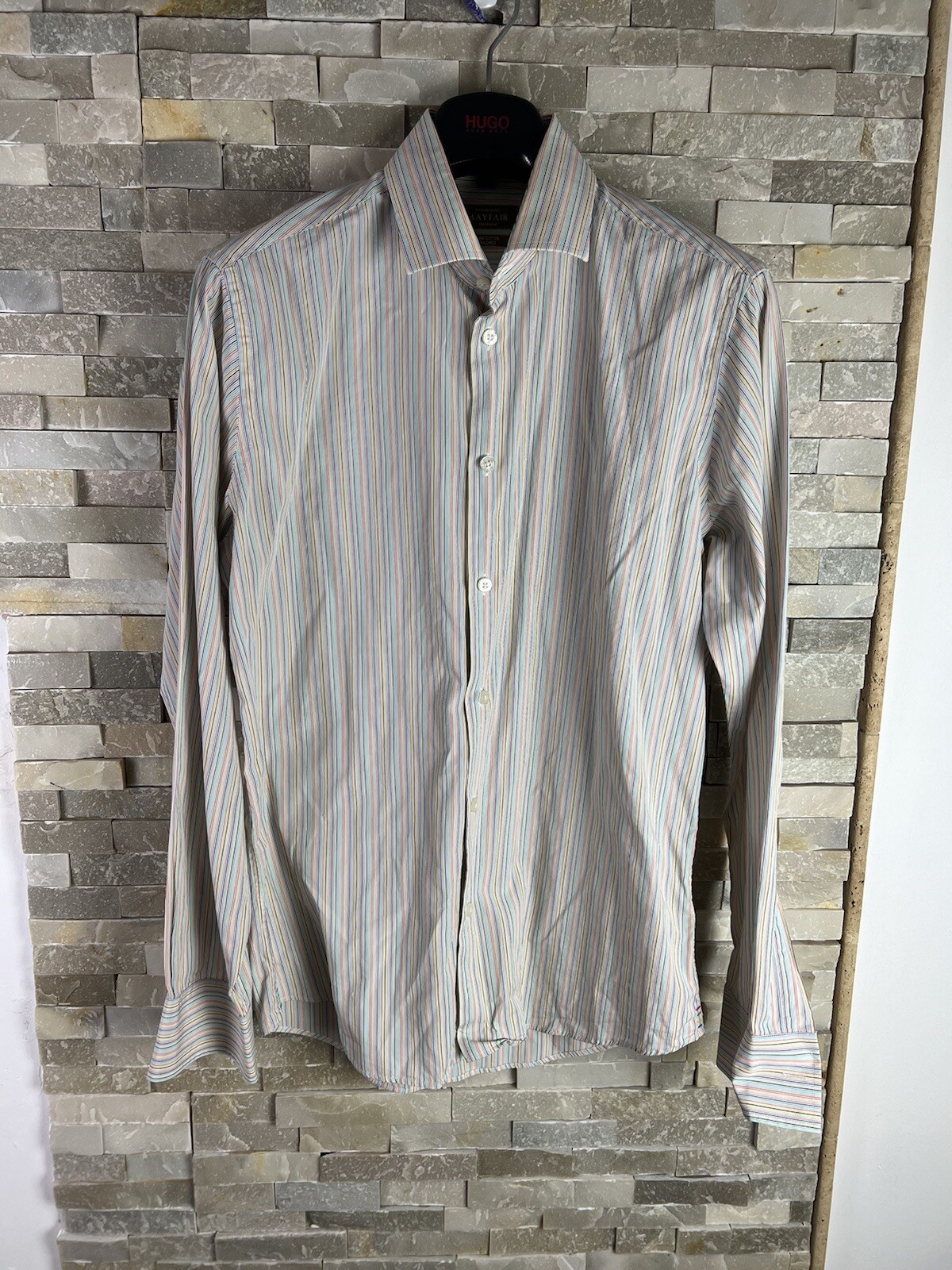 FILA Camicia Richard James Mayfair Savile Row uomo 15 1 2 multicolore sartoriale