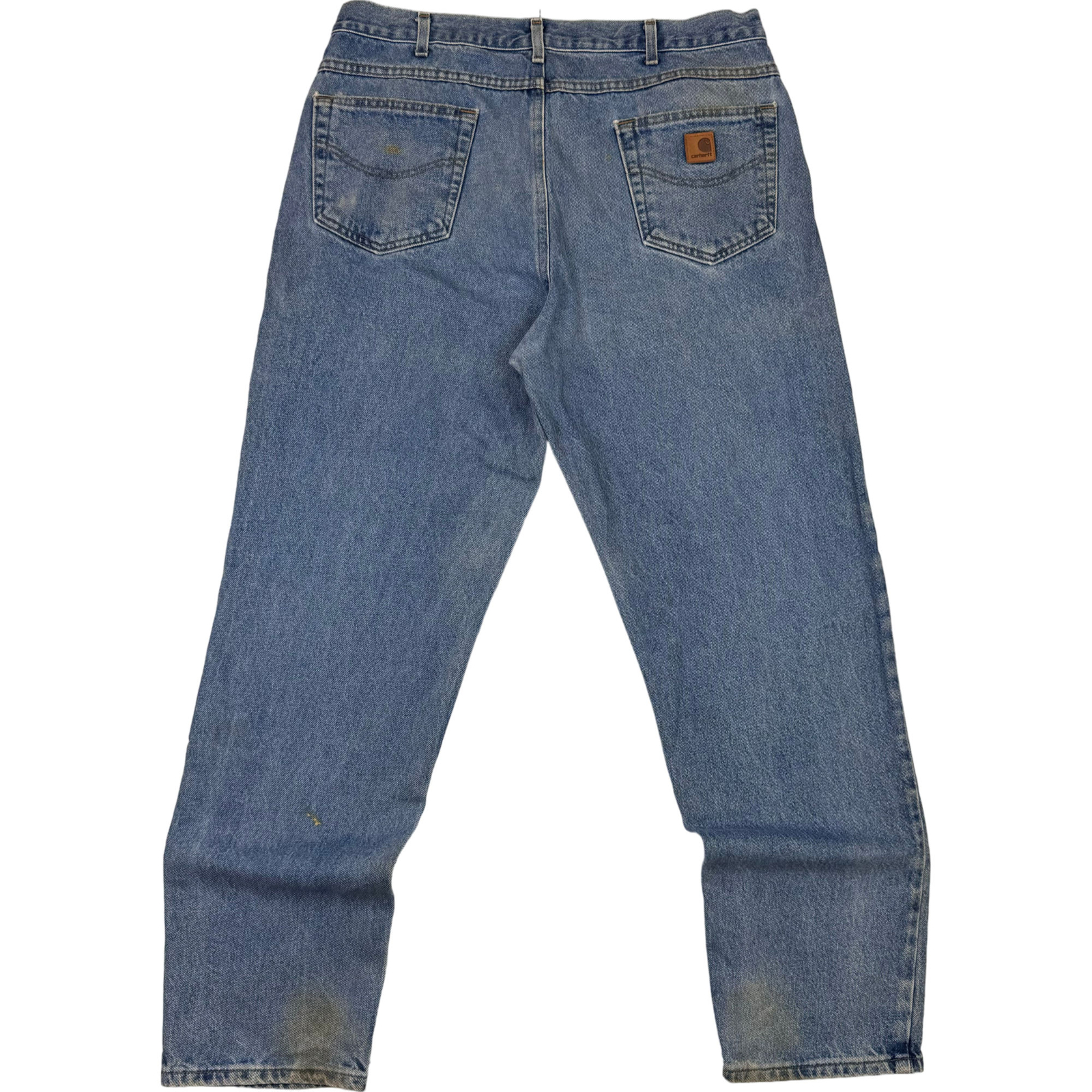 Carhartt Men's Relaxed Fit Blue Denim Jeans Size 38