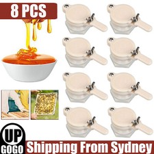 8PCS Extractor Tap Equipment Strainer Beekeeping Bottling Honey Honey Gate Valve