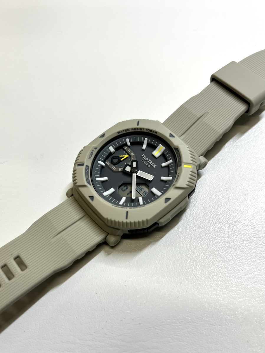 CASIO PRO TREK PRJ-B001-7JF Gray Solar Bluetooth Men's Watch New