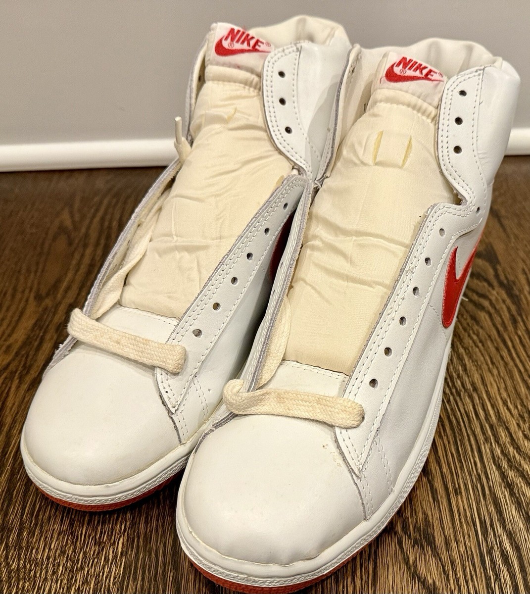 80s NIKE ペネトレーター　penetrator ナイキ　US9.5 Vintage Nike Penetrator High 1986 Unworn Red/White Sneakers