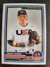 2023 USA Stars Stripes Andrew Costello RC card #24