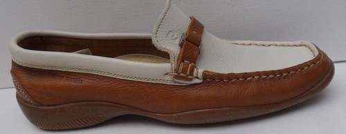 Womens Pierre Cardin Brown and Beige Leather Shoes - Size UK 5 EUR 39 - Picture 2 of 6