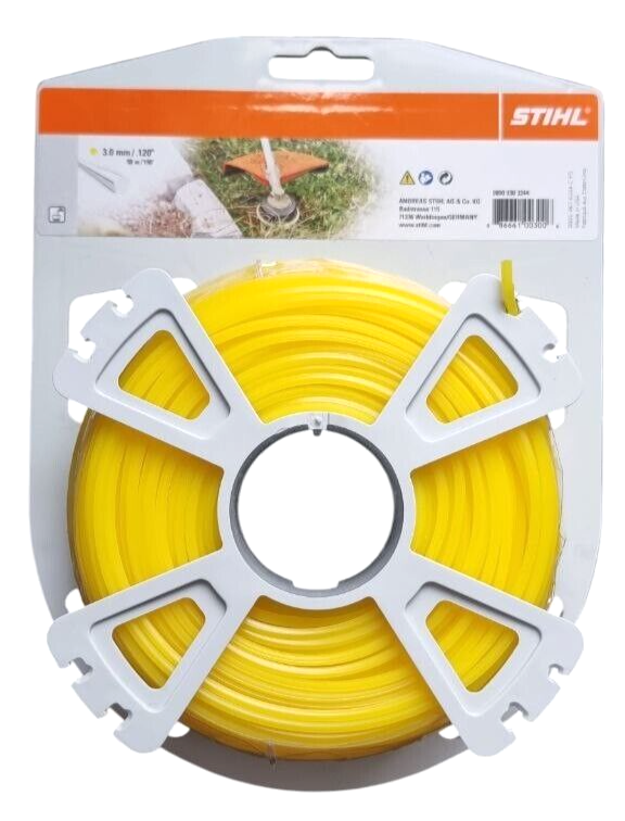 Stihl Grass Trimmer Line Pentagonal Yellow Section 3.0mm х 58m 00009303344