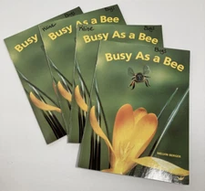 Busy As A Bee by Melvin Berger-Lot of 4 Guided Reading  Classroom/Homeschool