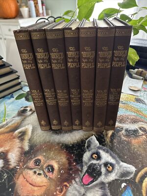 The World And It s People 7 Volume Set-COPYWRITER 1924 1925