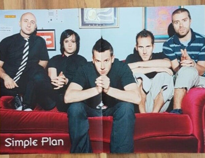Simple Plan Poster A3 Popcorn