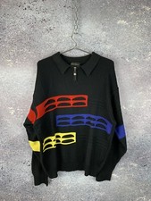 CARLO COLUCCI VINTAGE 90s MEN  S SWEATER WITH COMER UNDER THE NECK KNITWEAR