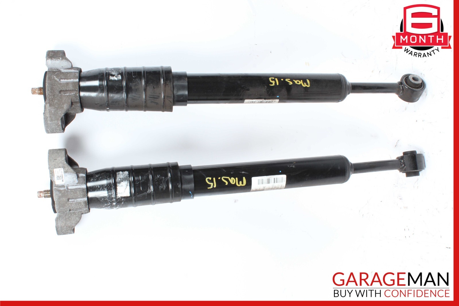 14-17 Maserati Ghibli Rear Right & Left Side Shock Strut Absorber Set OEM