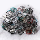 30 Pcs Lot Wholesale Bracelets Mixed Natural Seemless Bead Boho Chic Bangle Lot