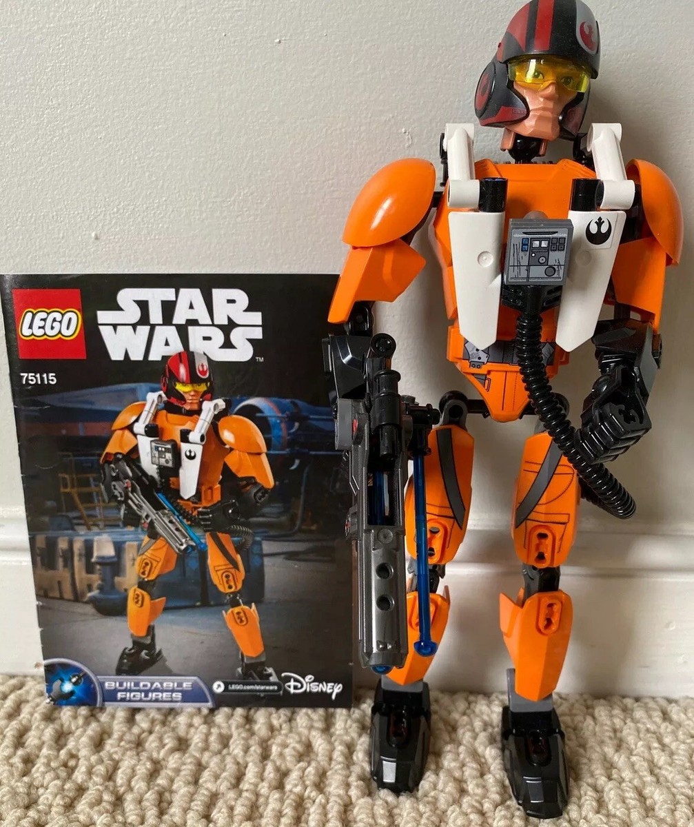 LEGO Star Wars Poe Dameron 75115, large figure, includes manual box