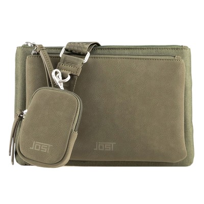Jost Andoya Umhängetasche 26cm #JOS-6040 (taupe)