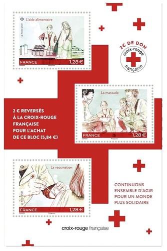 Timbre France F4621** – Bloc Croix Rouge 2011 – Neuf**