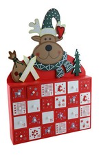 Wooden Reusable Advent Calendar Countdown to Christmas