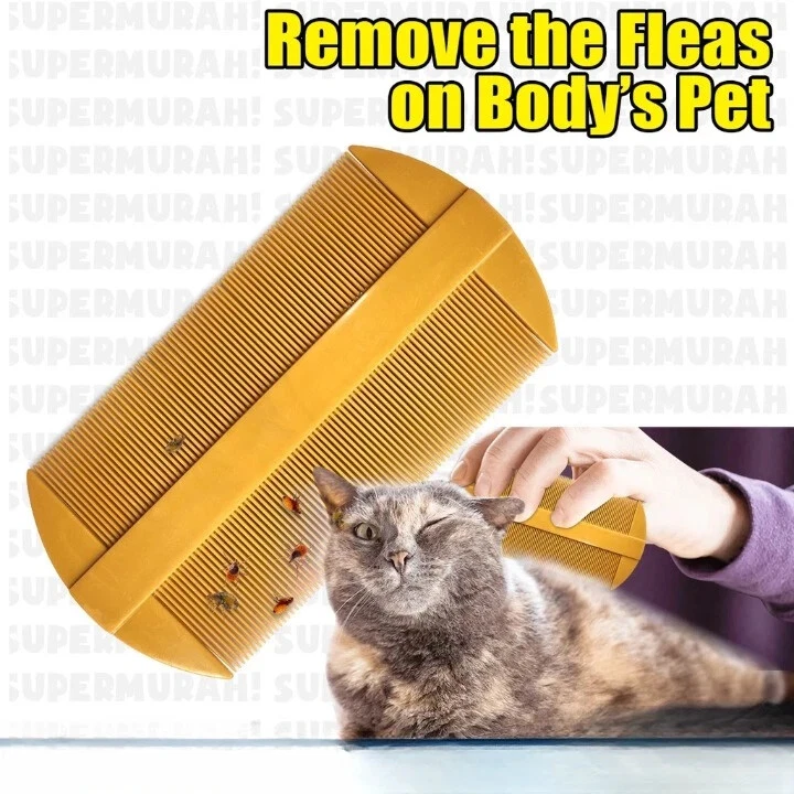 5 peines de pelo de dientes finos de doble cara vintage - herramienta de eliminación de piojos, huevos y polvo Foto 2 de 4