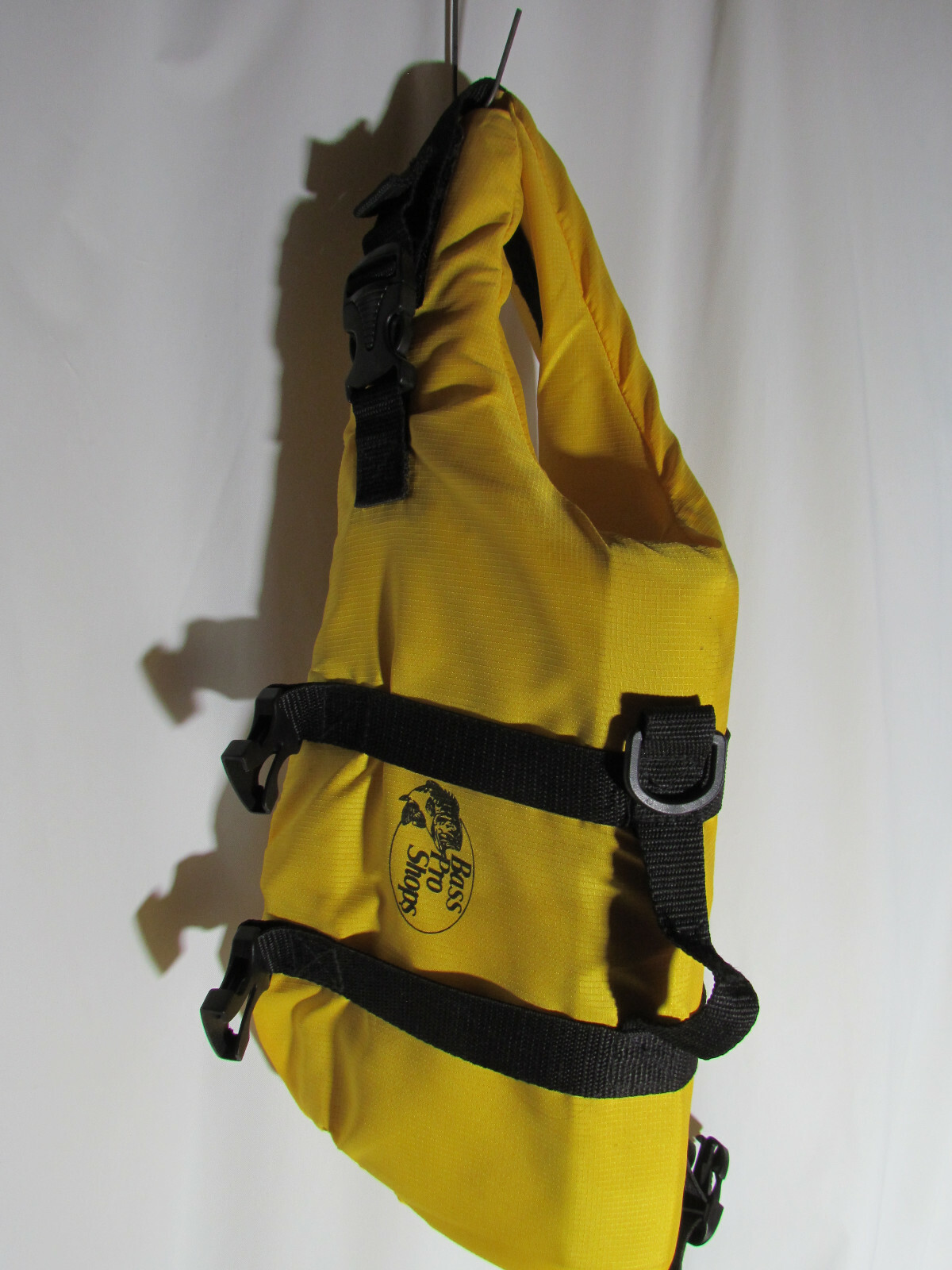 Large Pet Vest Flotation Pet Vest Bass Pro Shop weight 6080 lbs Yellow