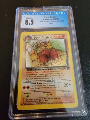 Dark Dugtrio (Unlimited) graded CGC 8.5 for sale on eBay