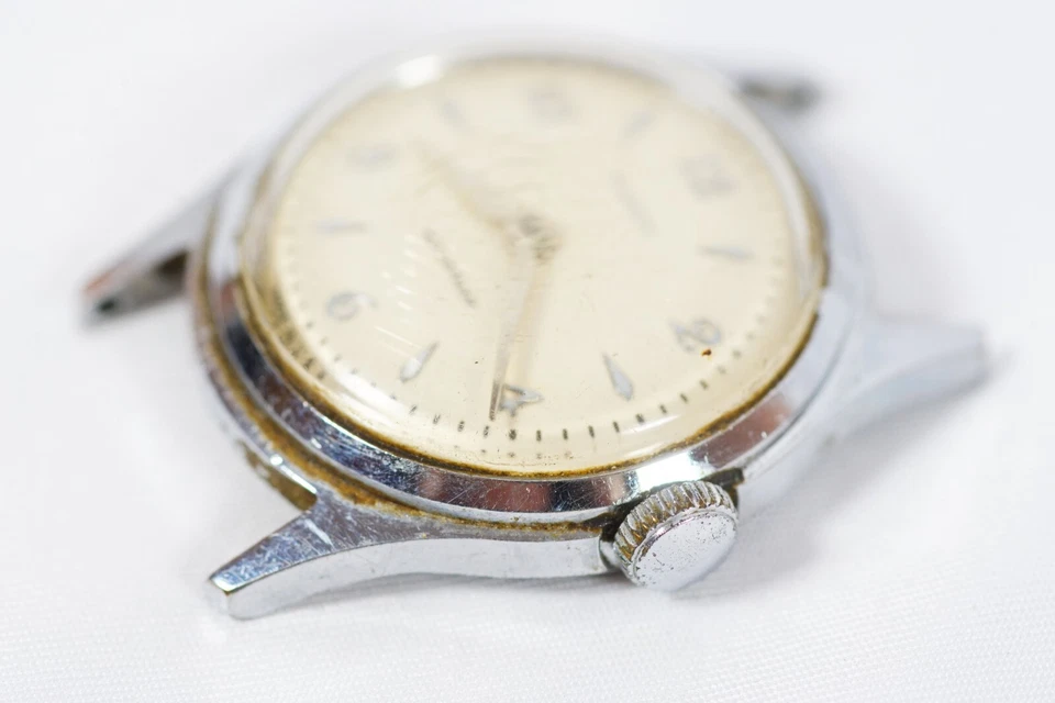 1950-е TIMEX Marlin часы мужские механический ветер США сделано Timex наручные часы детали - Изображение 4 из 4