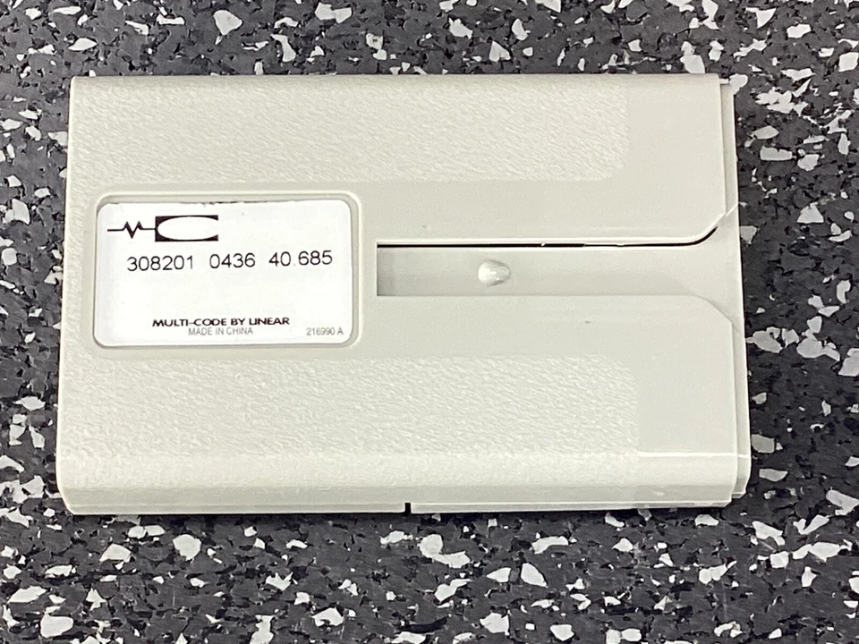 Multi-Code 3082 40.685 MHz 2-Button Visor Gate Garage Remote MultiCode 308201 - Image 2 of 2