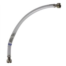 Thrifco 4400422 1/2" FIP x 1/2" FIP x 20" Long Flexible Braided PVC Faucet Riser