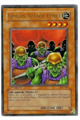 Yugioh Goblin Attack Force 1st First Edition PSV-094 Hologram