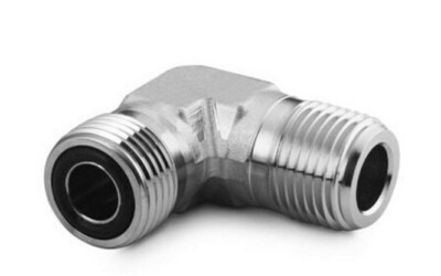 SWAGELOK SS-8-VCO-2-8 / SS8VCO28 O-Ring Face Seal Fitting Male NPT Elbow 1/2''.