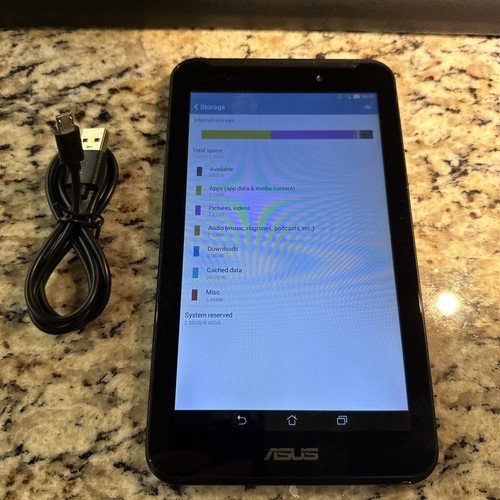 Asus Memo Pad 7 K017 8GB Wi-Fi Black Android Tablet